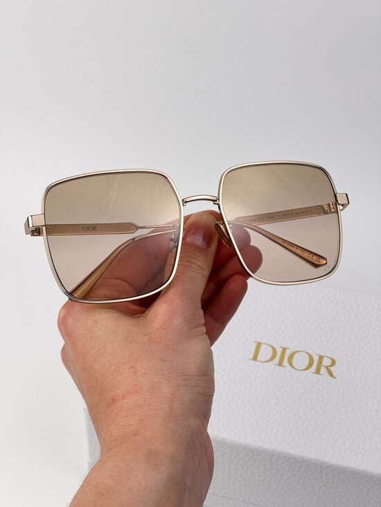 Dior DIORCANNAGE S1U Sunglasses – Pink Mirror Oversized Square D0L6 main image 7
